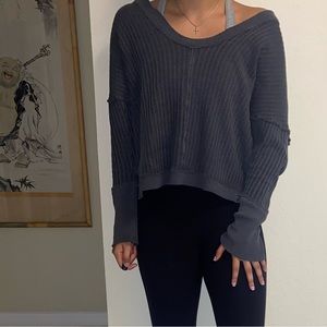 🌊oversized free people sweater🌊